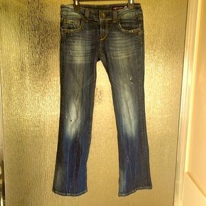 Vigoss size 7 bootcut blue jeans